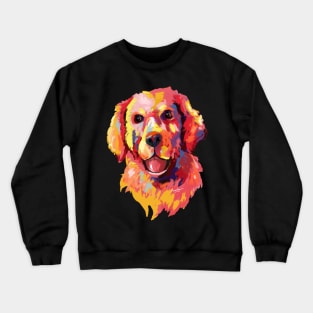 golden retriever Crewneck Sweatshirt